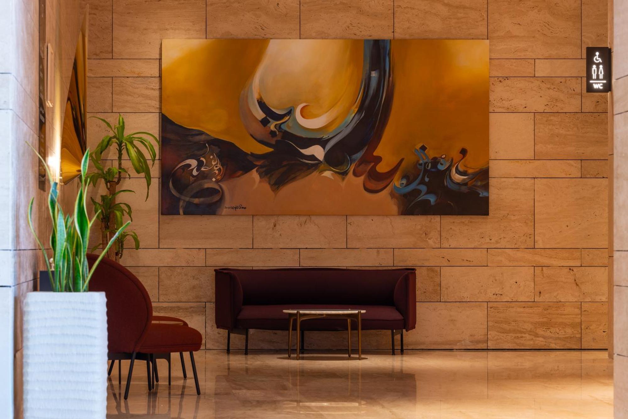 Shirvan Hotel City Yard Jiddah Esterno foto The lobby of the hotel